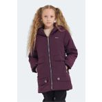 Slazenger CAMELIA Kız Çocuk Mont &amp; Kaban Mor