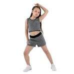 Slazenger DESTA IN Kız Çocuk Koyu Gri Alt Üst Takım
