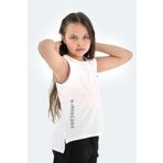 Slazenger DYLAN Kız Çocuk Tişört Beyaz
