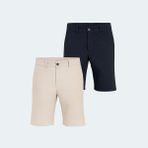 Slazenger Easıly 2 Li Set Erkek Şort - 48 - Siyah - Gri