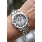 Slazenger Erkek Japon Mekanizma Otomatik Kol Saati | 43 mm Çelik Kasa, 10ATM Su Geçirmez - Gümüş