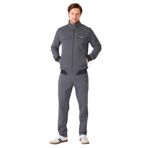 Slazenger FLICKER Erkek Fermuar Cepli Koyu Gri Eşofman Takımı