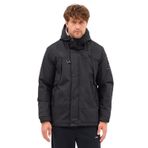Slazenger GLOBE Erkek Kapüşonlu Siyah Mont & Kaban