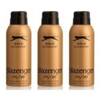 Slazenger Gold Active Sport 3x150 ml Erkek Deodorant