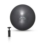 Slazenger Gymball 55 cm Gri Pilates Topu