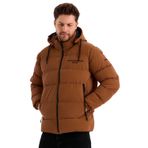 Slazenger HEINER Erkek Kapüşonlu Şişme Taba Mont & Kaban
