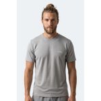 Slazenger Hıjack I Erkek Gri Tişört - 2XL