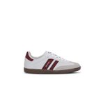 Slazenger INDIA Kadın Beyaz/Bordo Günlük Spor Ayakkabısı