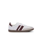 Slazenger ITALY I Erkek Günlük Ayakkabı Beyaz / Bordo