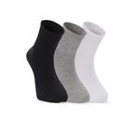 Slazenger JUMPY 3 lü Erkek Siyah / Gri Çorap