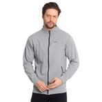 Slazenger KAGISONA IN Erkek Fermuarlı Dik Yaka Cepli Gri Sweatshırt