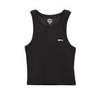Slazenger KAIDENA IN Kadın Slim Fıt Kolsuz Siyah Tişört