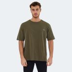 Slazenger KAISER IN Erkek Oversize Sweatshirt Haki - M