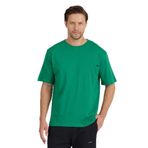 Slazenger KAISER IN Oversize Erkek Oversıze Koyu Yeşil Tişört