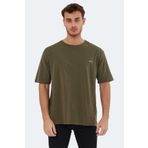 Slazenger KAISER IN OVERSIZE Erkek Tişört Haki