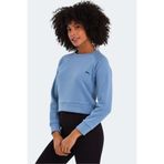 Slazenger KAITO IN Kadın Mavi Sweatshirt