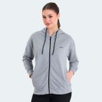 Slazenger Kathleena Kadın Sweatshirt Gri - M