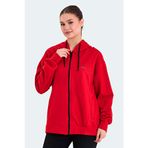 Slazenger KATHLEENA Kadın Sweatshirt Kırmızı