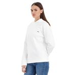 Slazenger KATHY IN Kadın Kapüşonlu Beyaz Sweatshırt