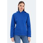 Slazenger Kathy In Kadın Sweatshirt Saks Mavi