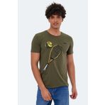 Slazenger KATONS Erkek Tişört Haki