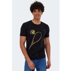 Slazenger Katons Siyah Erkek T-shirt