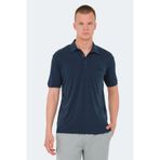 Slazenger KATSURO Erkek Polo Yaka Lacivert Tişört