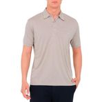 Slazenger KATSURO Erkek Polo Yaka Taş Gri Tişört
