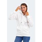 Slazenger Katya Beyaz Kadın Sweatshirt