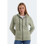 Slazenger KATYA Kadın Sweatshirt Yeşil