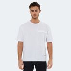 Slazenger KAURI Erkek Oversize Sweatshirt Beyaz - XL