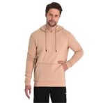 Slazenger KEANS IN Erkek Kapüşonlu Cepli Açık Kahve Sweatshirt