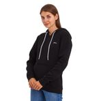 Slazenger KESHIAN IN Kadın Kapüşonlu Cepli Siyah Sweatshırt
