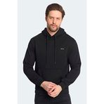 Slazenger KICKSON Erkek Sweatshirt Siyah
