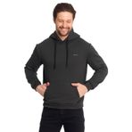 Slazenger KICKSON IN Erkek Kapüşonlu Cepli Antrasit Sweatshırt