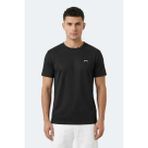 Slazenger Kofona Erkek Beyaz Tişört - XXL / Regular - Siyah