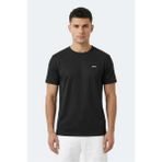 Slazenger Kofona Sıyah Erkek T-Shırt - Siyah - XL