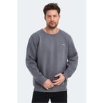 Slazenger KONNOR IN Erkek Sweatshirt Koyu Gri