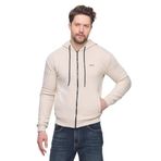 Slazenger KOZZAX Erkek Kapüşonlu Sweatshirt, Kahverengi, M Beden
