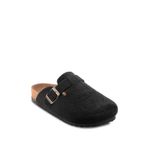 Slazenger LEO Siyah Keçe Kadın Ev Terliği