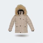 Slazenger NAPOLI Unisex Çocuk Mont & Kaban Taş Gri - 10 Yaş