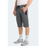 Slazenger NEACEL Erkek Cepli Kapri Koyu Gri Şort