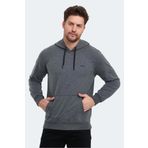 Slazenger OBRA IN Erkek Sweatshirt Koyu Gri