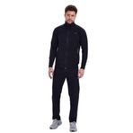 Slazenger OKRAN IN Erkek Fermuarlı Dik Yaka Cepli Lacivert Eşofman Takımı