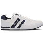 Slazenger OMEGA IN Büyük Beden Erkek Beyaz / Lacivert Günlük Spor Ayakkabısı - Renkli - Renkli