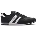 Slazenger OMEGA IN Erkek Siyah / Beyaz Günlük Spor Ayakkabısı - Renkli