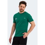 Slazenger PACET Erkek Baskılı Yeşil Tişört