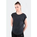 Slazenger Polına Koyu Gri Kadın T-shirt