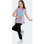 Slazenger POSEIDON Kız Çocuk Tişört Lila