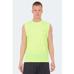 Slazenger RAJYA Erkek Kolsuz Neon Sarı Tişört